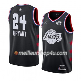 Maillot Basket Homme Los Angeles Lakers Kobe Bryant 24 2019 All-Star Jordan Brand Noir Swingman